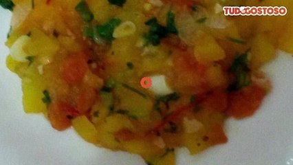 Mandioquinha refogada