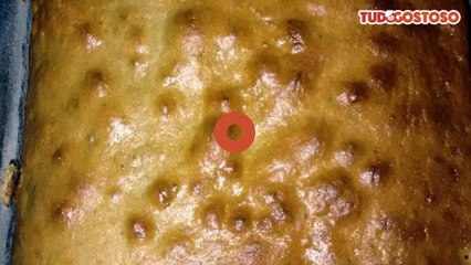 Bolo de banana com farinha de trigo