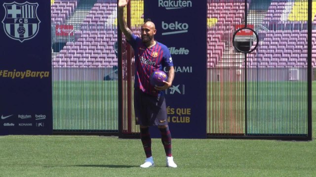 Transferts - Vidal présenté au Camp Nou