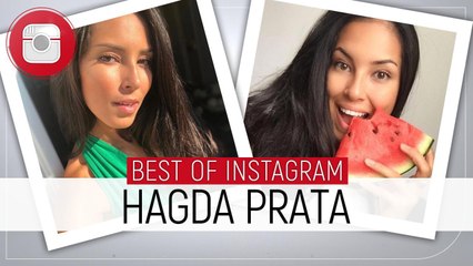Selfies, tenues de soirée et bikinis… Le best-of Instagram d'Hagda Prata
