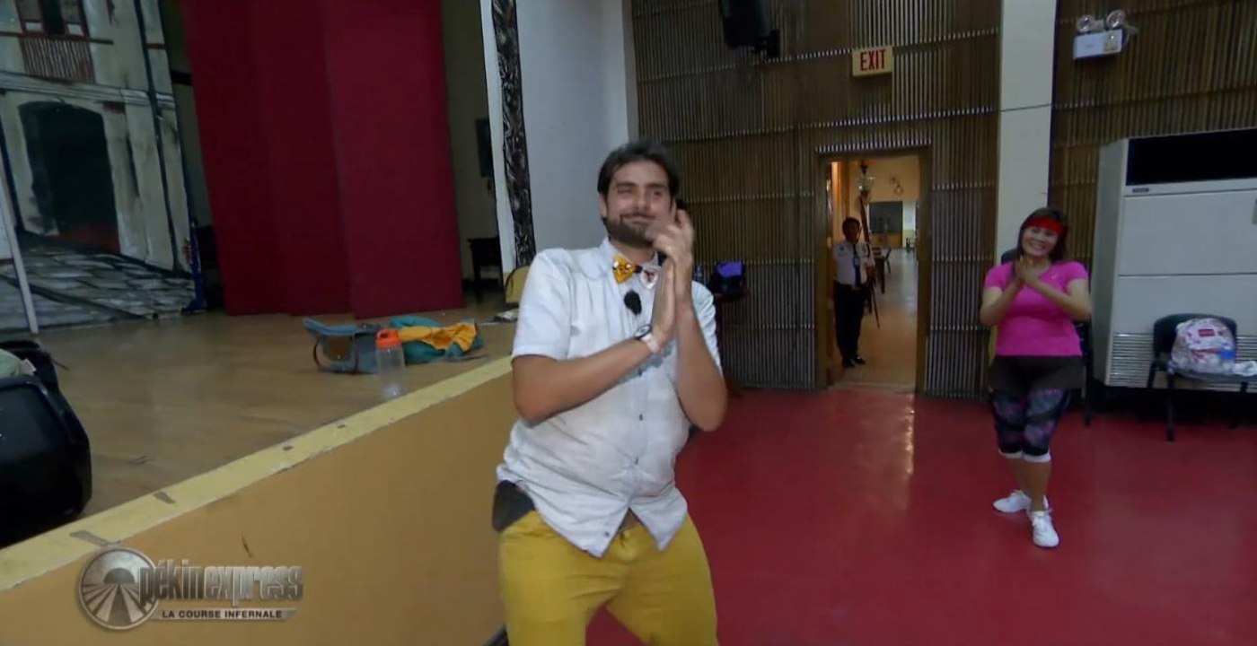 Pékin Express 2018 : insolite ! Florian s'immisce dans un cours de zumba et amuse la galerie...