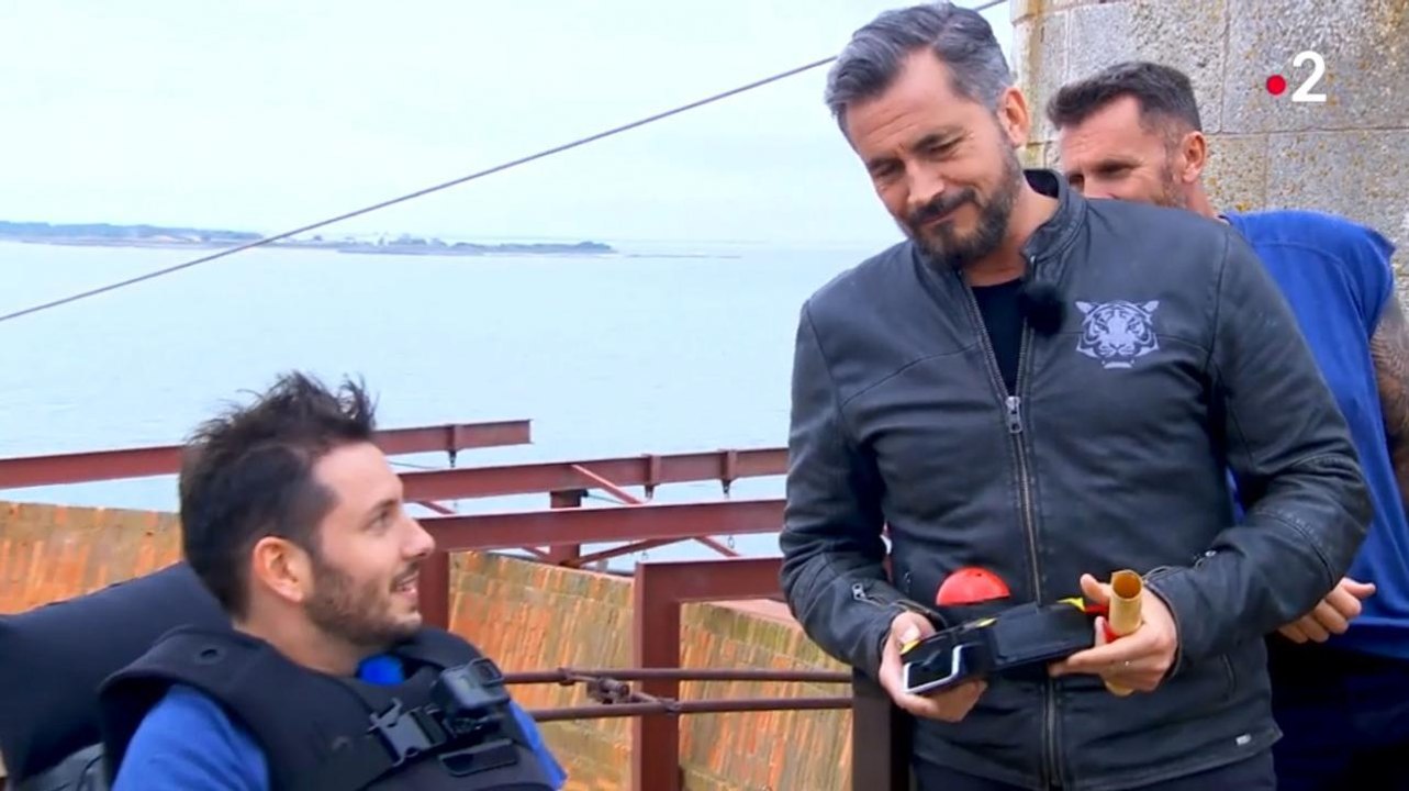 Fort Boyard : Maxime Guény "légèrement anxieux" dans la catapulte du Fort