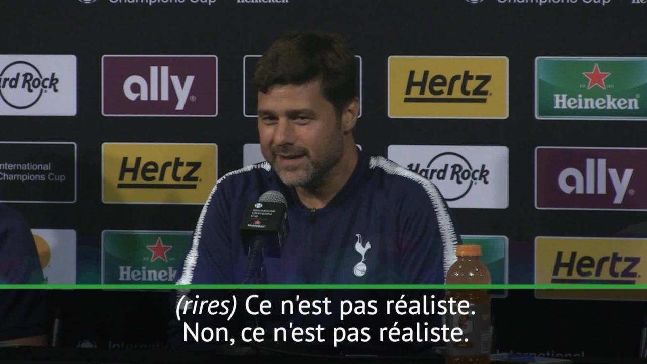 Transferts - Pochettino: "Bale à Tottenham ? Pas réaliste"
