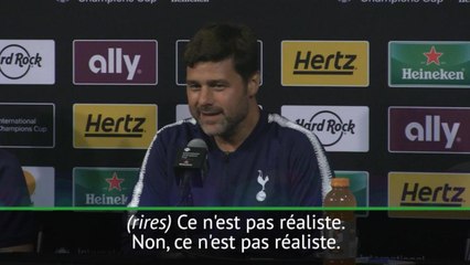 Transferts - Pochettino: "Bale à Tottenham ? Pas réaliste"