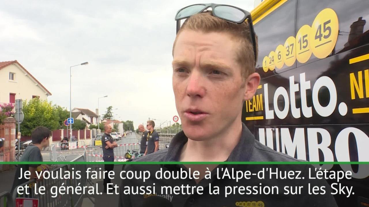 Tour de France - Kruijswijk : ''On a essayé de mettre la pression sur les Sky''