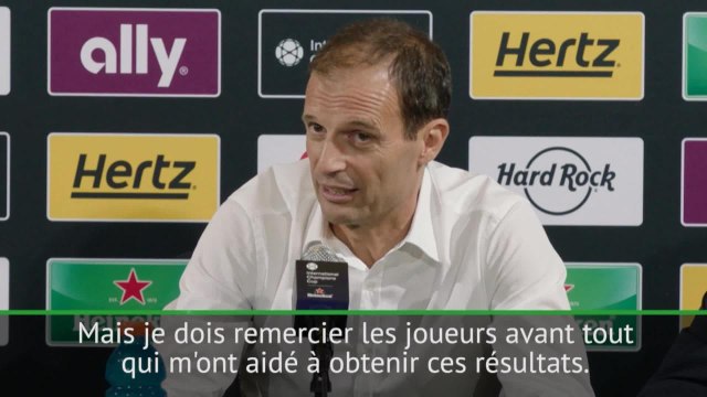 Juventus - Allegri : Très fier d'être nominé au prix The Best