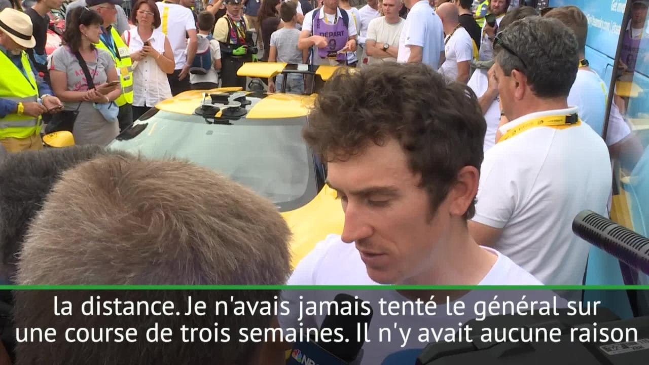 Tour de France - Thomas : ''Après les Alpes, j'ai su que j'étais fort''