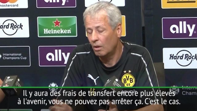 Dortmund - Favre : Les montants des transferts vont encore augmenter