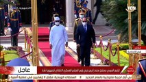 الرئيس السيسي يستقبل رئيس المجلس العسكري الانتقالي لجمهورية تشاد بقصر الاتحادية
