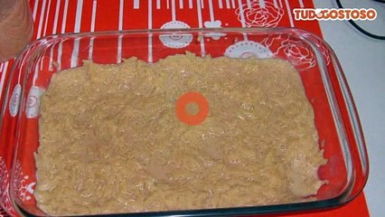 Arroz doce (com açúcar caramelizado)