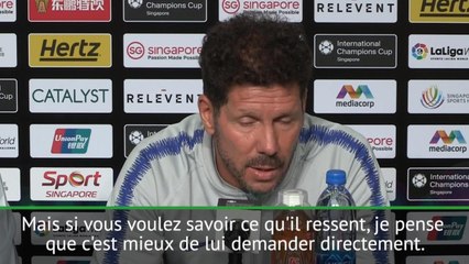 Atlético - Simeone: "J'attends de Griezmann qu'il progresse encore"