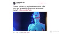 Le décolleté ultra-plongeant de la pianiste Khatia Buniatishvili et la robe transparente d'une violoniste font le buzz pendant le Concert de Paris