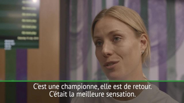 Wimbledon - Kerber : J’ai toujours rêvé de ce moment
