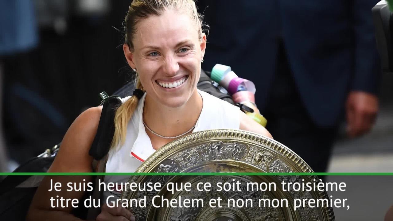 Wimbledon - Kerber : "J'en ai rêvé toute ma vie"