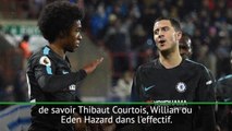 Transferts - Chelsea: Sarri fait le point sur les dossiers Willian, Hazard et Courtois