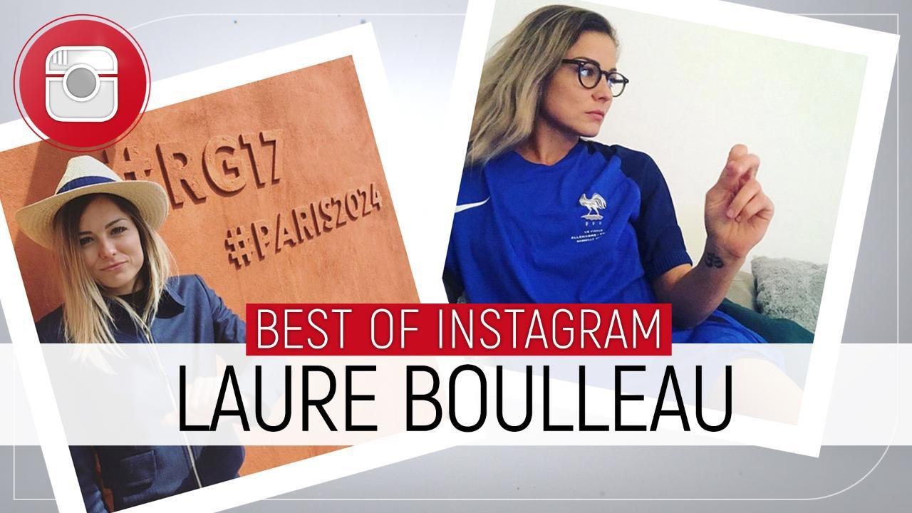 Selfies, amis et football... Le best of Instagram de Laure Boulleau
