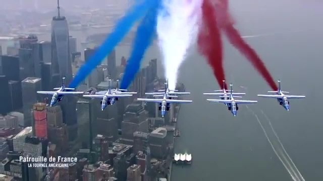 La Patrouille de France : la tournée américaine
