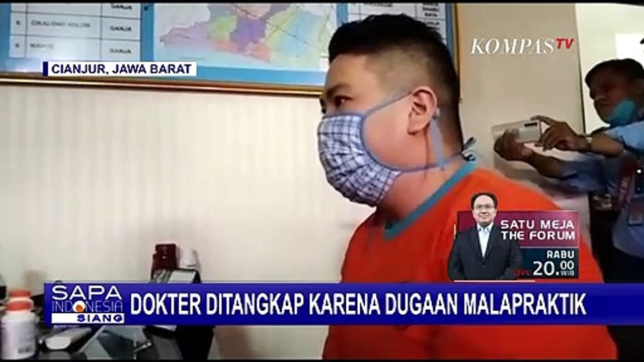 Pasien Meninggal Usai Disuntikan Obat Penenang, Dokter di Cianjur Ditangkap atas Dugaan Malapraktik!