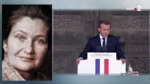Simone Veil au Panthéon : Emmanuel Macron lui rend un vibrant hommage