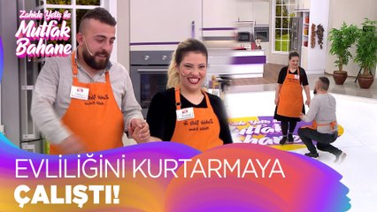 Murat milyonların önünde eşinden özür diledi! - Zahide Yetiş ile Mutfak Bahane 5 Ocak 2022