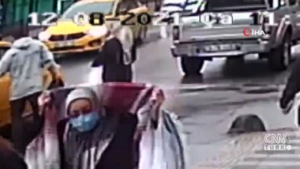 Kıskanç koca dehşeti kamerada