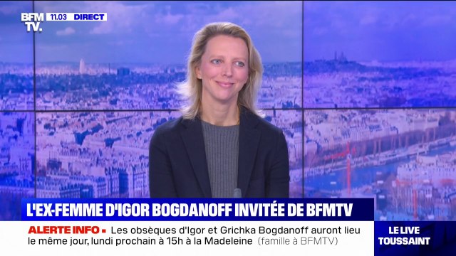 Leur non-vaccination était une décision personnelle : l'ex-femme d’Igor Bogdanoff témoigne sur BFMTV