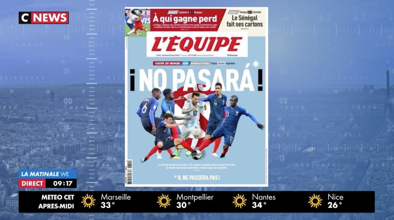 L'Equipe défie Lionel Messi, un quotidien argentin réplique avec humour