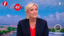 Marine Le Pen recadre Caroline Roux après une question sur l'état de santé de son père à l'hôpital