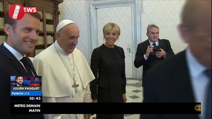 Une petite blague d'Emmanuel Macron sur "la mafia bretonne" adressée au Pape fait polémique