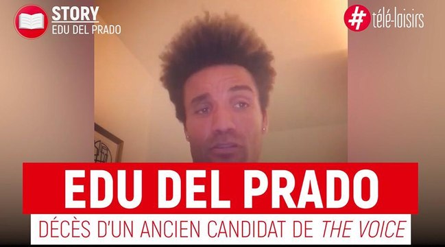 Edu Del Prado, qui a joué dans Un, dos, tres et a été candidat de The Voice, est décédé à l'âge de 40 ans