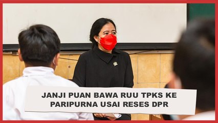 Janji Puan Bawa RUU TPKS Ke Paripurna Usai Reses DPR