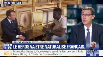 Enfant sauvé : Mamoudou Gassama reçu à l'Elysée et prochainement naturalisé
