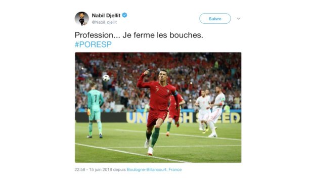 Cristiano Ronaldo encensé après son triplé face à l'Espagne