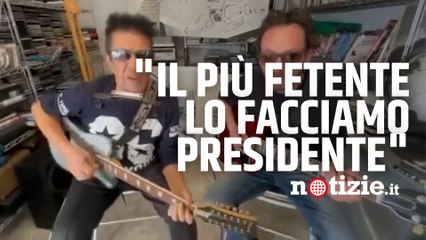 Elezioni Presidente della Repubblica, blues satirico di Bennato: "Il più fetente diventa presidente"