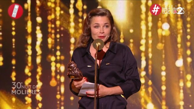 Molières 2018 : le discours hilarant de Blanche Gardin qui se remet un prix... à elle-même !