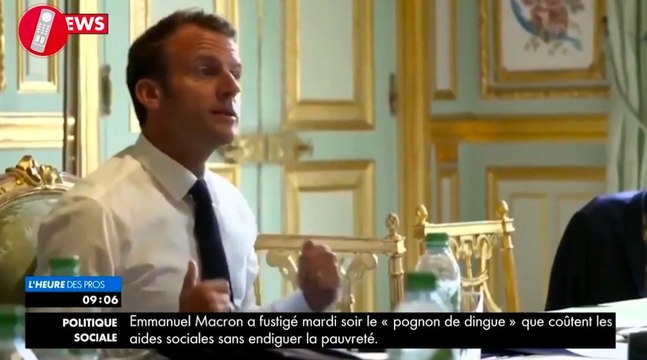 La petite phrase d'Emmanuel Macron sur le pognon de dingue des aides sociales fait polémique