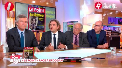 Une du Point sur Erdogan : les journalistes avouent recevoir des menaces de mort dans C à vous