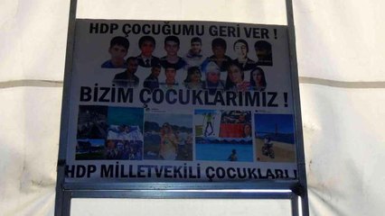 HDP ve PKK'nın peşini bırakmayan aileler evlatlarını istiyor