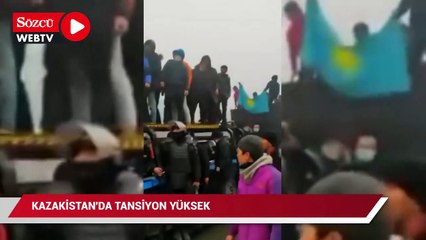 Kazakistan’da tansiyon yüksek