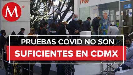 Tras fiestas decembrinas, aumenta demanda para pruebas de covid-19 en CdMx