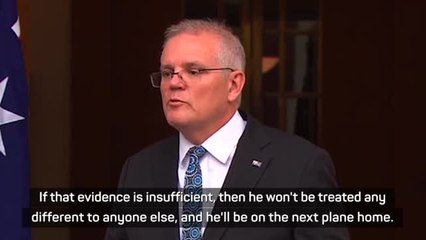 'No special rules for Djokovic' - Australian PM on vaccine status