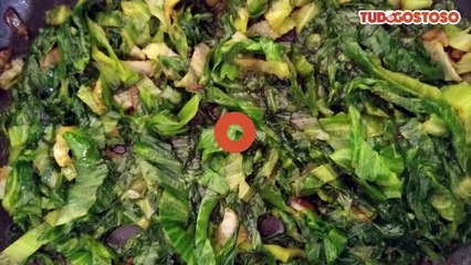 Alface refogada fácil