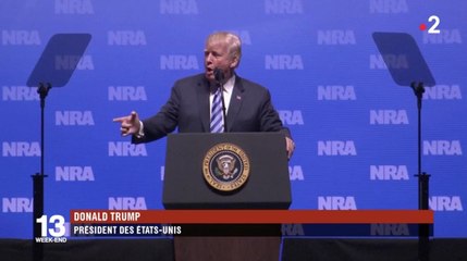 "Pan !" Donald Trump rejoue les attentats du 13-novembre à Paris pour promouvoir la libre circulation des armes