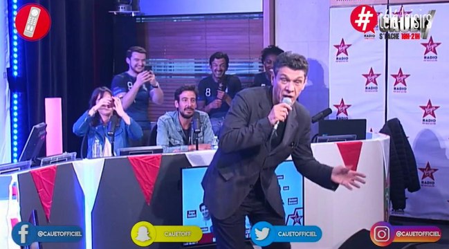 Marc Lavoine se lâche complètement chez Cauet et critique la reprise de sa chanson Elle a les yeux revolver