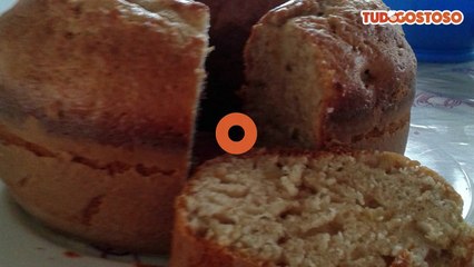 Bolo de maçã de liquidificador