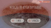 Mingau de aveia rapidinho