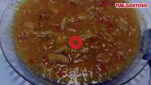 Caldo de mandioquinha com frango