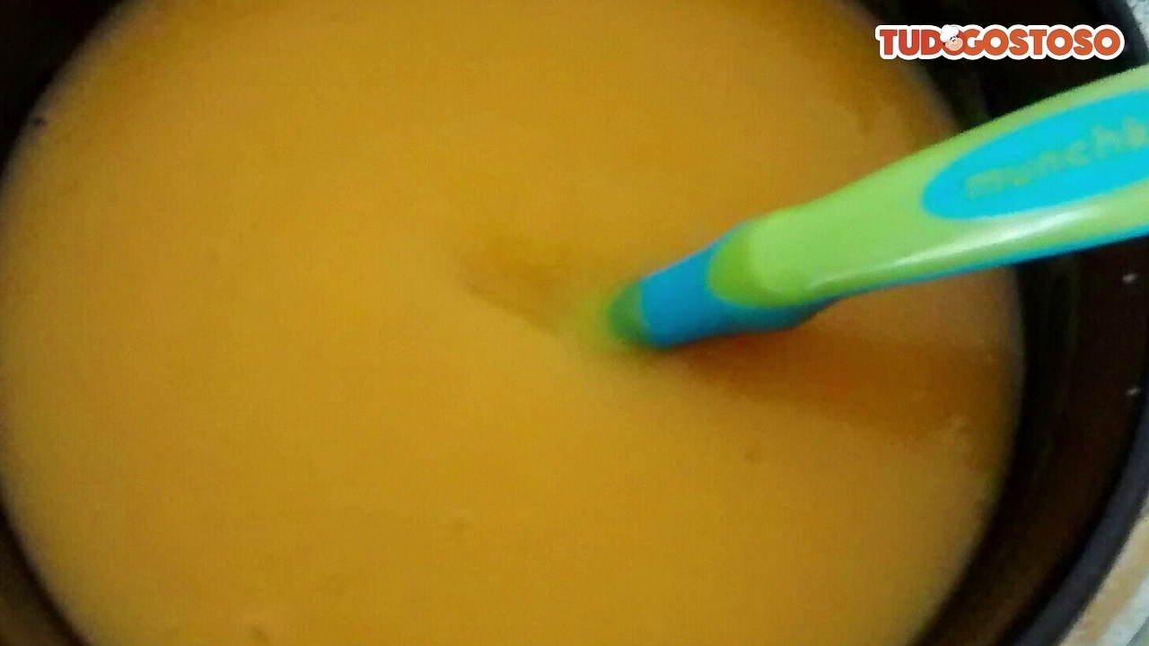 Papinha de batata amassada