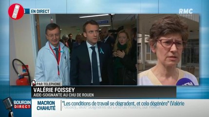 "Ce sont des menteurs" : L'aide-soignante en colère contre Emmanuel Macron réplique