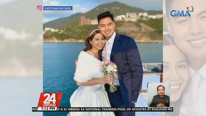 Migo Adecer at non-showbiz partner na si Katrina Mercado, ikinasal na sa Hong Kong | 24 Oras